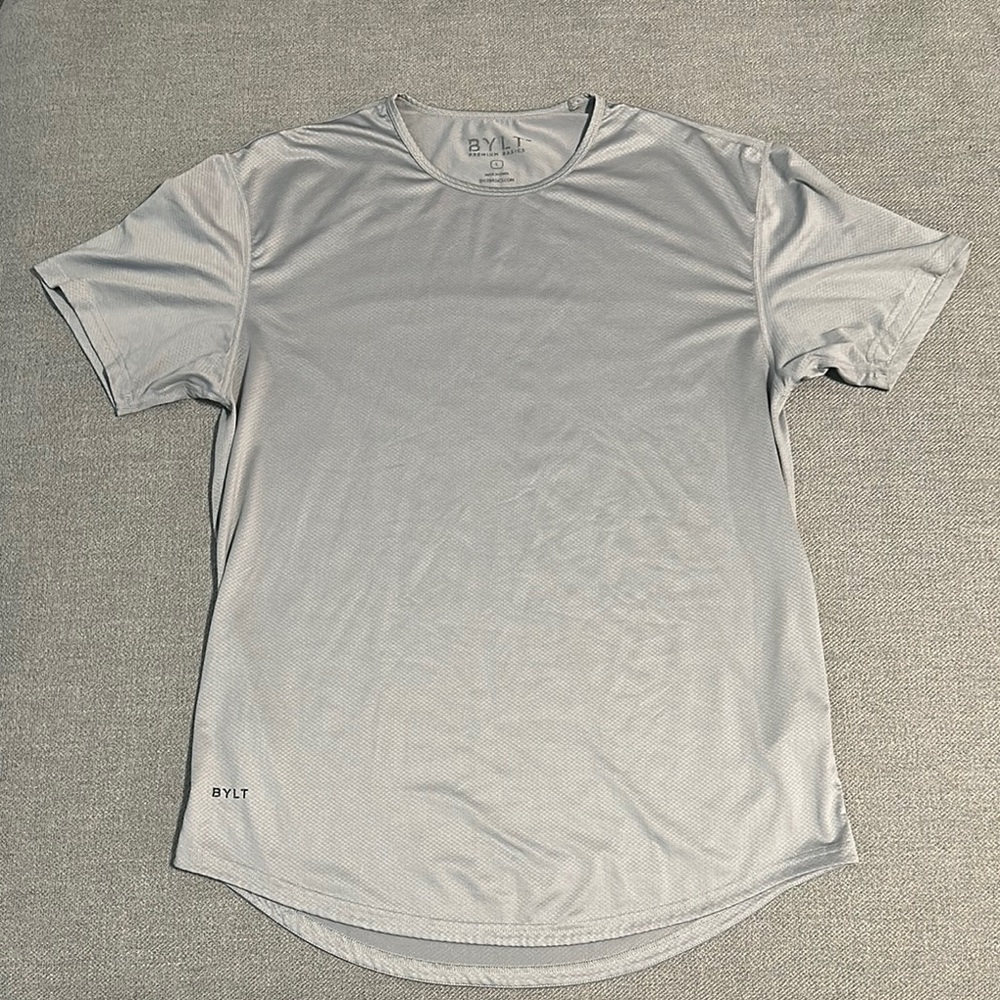 Men's BYLT Basics Performance+ Short Sleeve Shirt - Storm